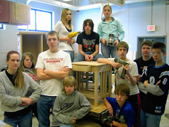 An 8th Grade Class with an End Table