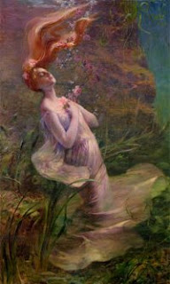 Ophelia Drowning (Paul Albert Steck, 1895)