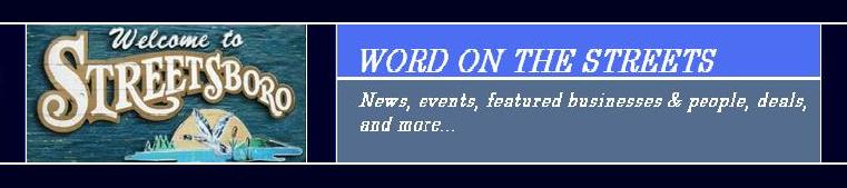 Word on the Streets - A Streetsboro, Ohio Blog