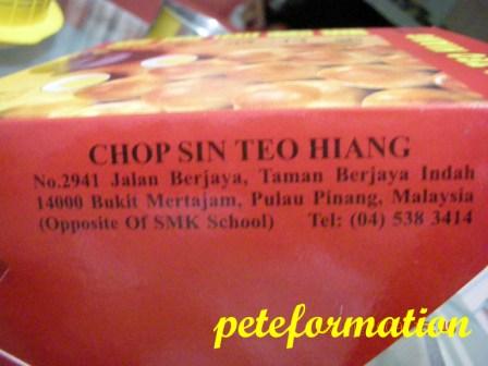 PeteFormation Foodie Adventure: Sin Teo Hiang Pandan ...