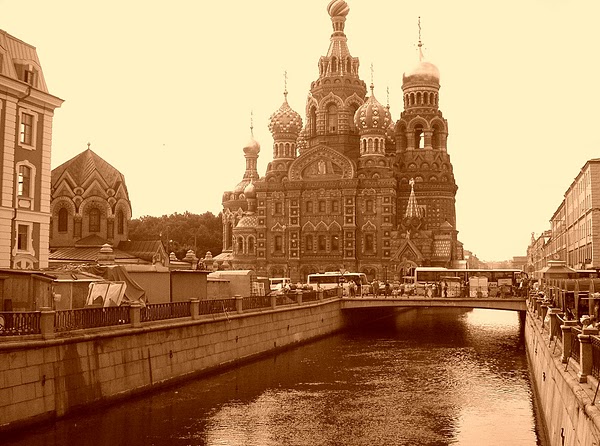 RUSSIA - Russian Orthodox Cathedral:  "The Church of the Savior on Spilled Blood" / @JDumas