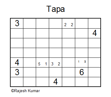 Logical Puzzles: Tapa