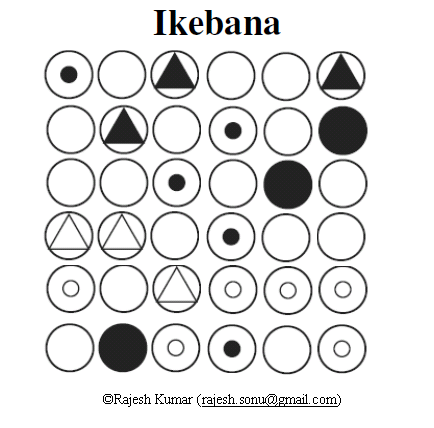 Logic Puzzles: Ikebana