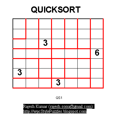 Logic Puzzle: Quicksort