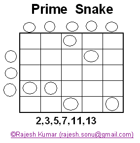 Logic Problems: Prime Snake