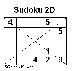 Logic Puzzles: Sudoku 2D