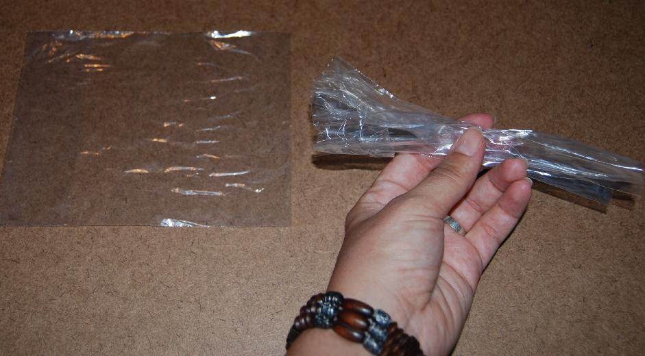 Naturally Me Creations Sandwich Baggie Wreath Tutorial