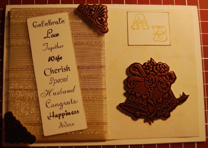Naturally Me Creations: Another Wedding Card