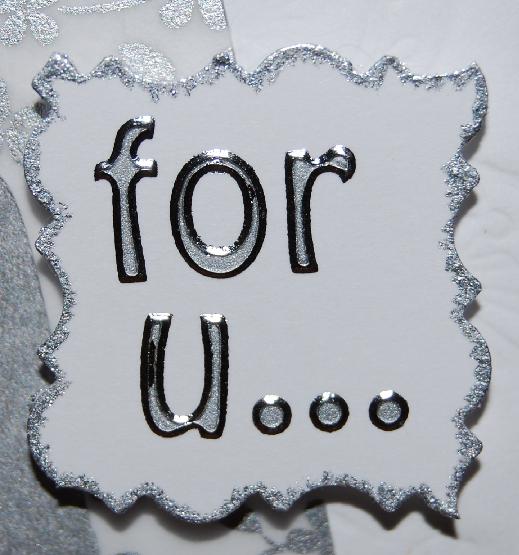 Naturally Me Creations: Silver Dry Embossed Card