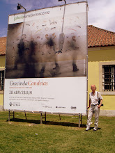 Lothar Sciffler está em Lisboa, para ver a minha exposição na Cordoaria Nacional - Lx.