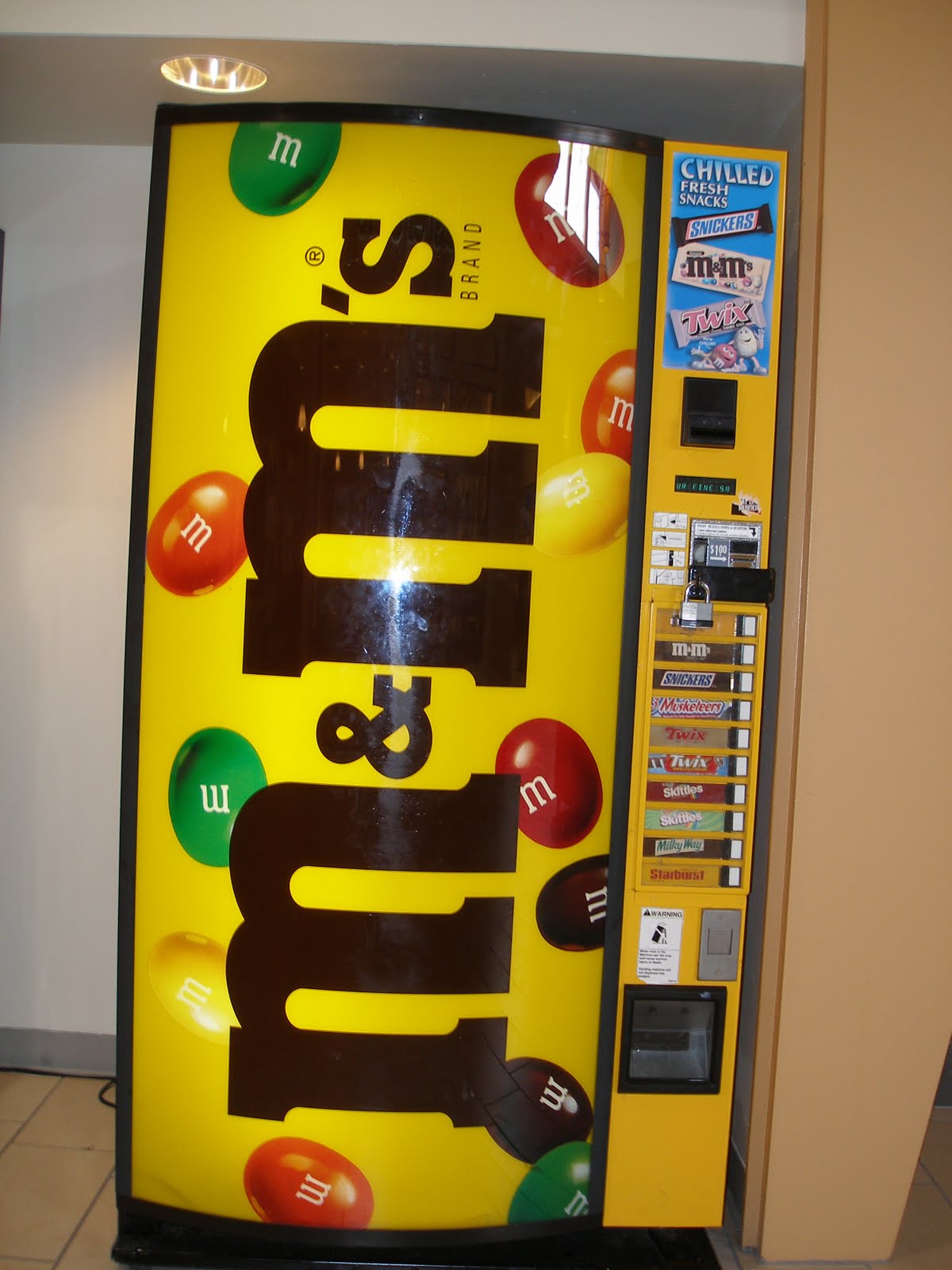 M&M Dispenser Turn your Fridge into an M&M Dispenser