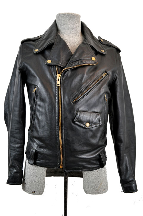 goodbye heart vintage: Vintage Leather Motorcycle Jacket