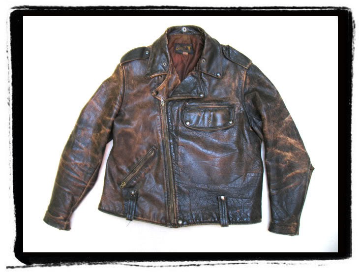 goodbye heart vintage: Vintage Buco Leather Motorcycle Jacket