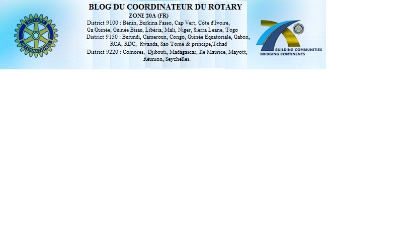 COORDINATEUR DU ROTARY Zone 20A (FR)