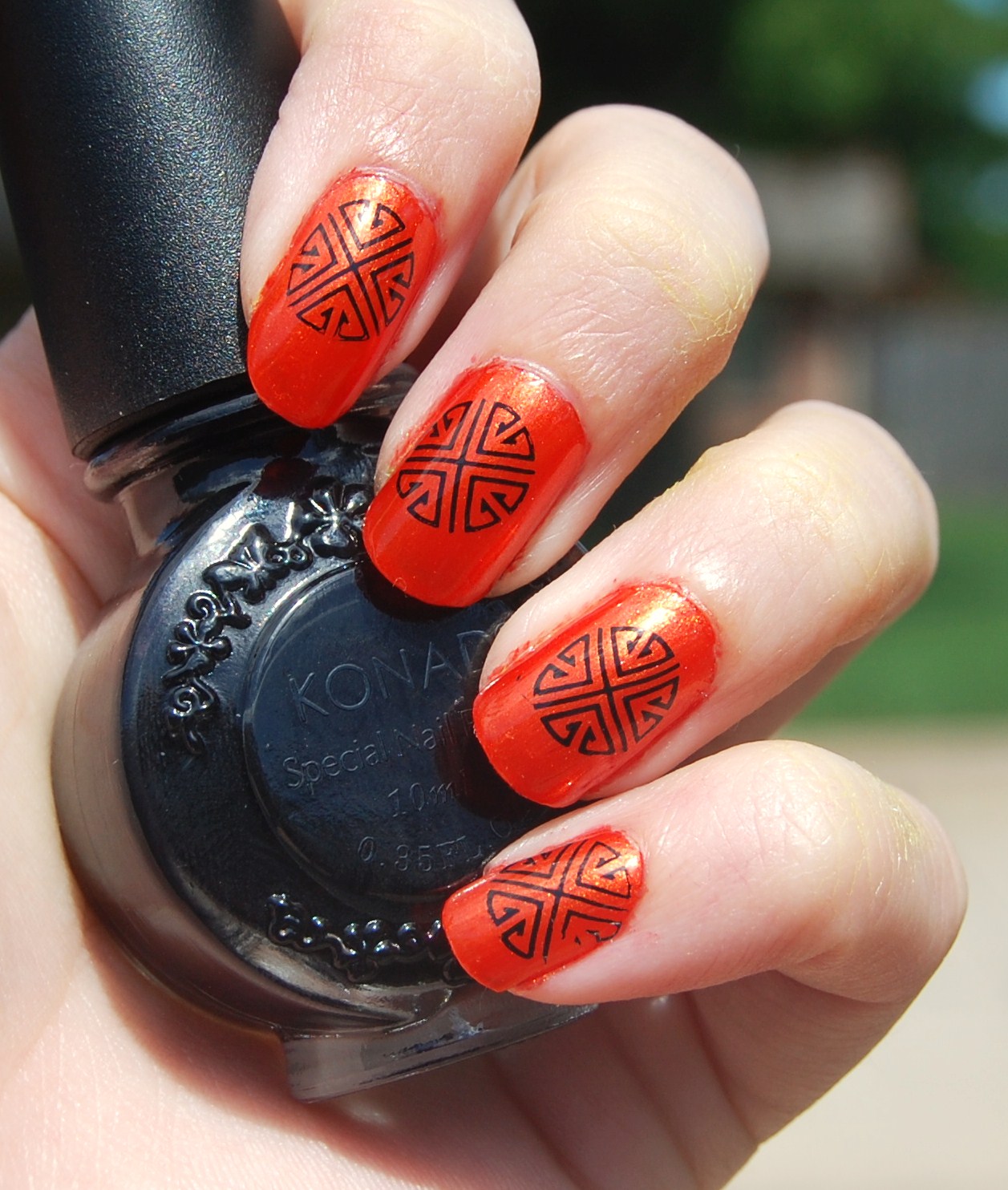 Nail Art Konad Stamping Nail Art