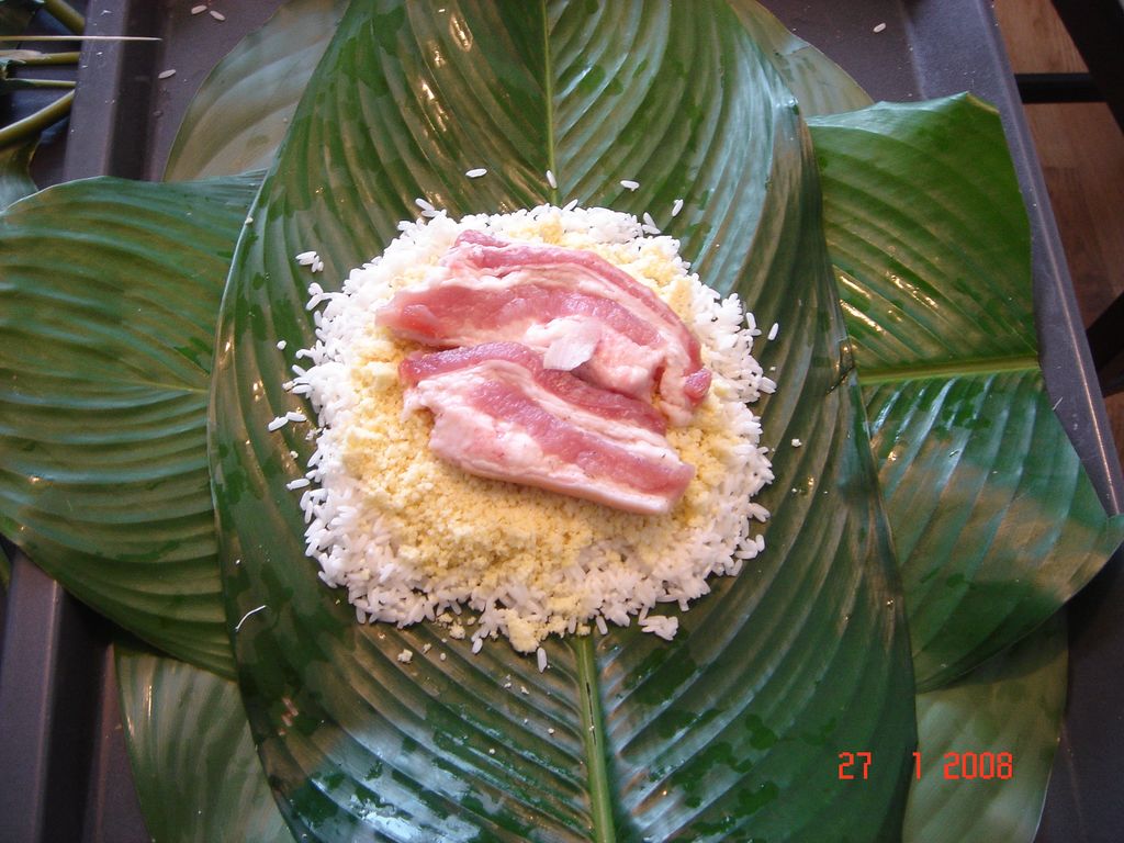 Sticky rice cake vietnamese image