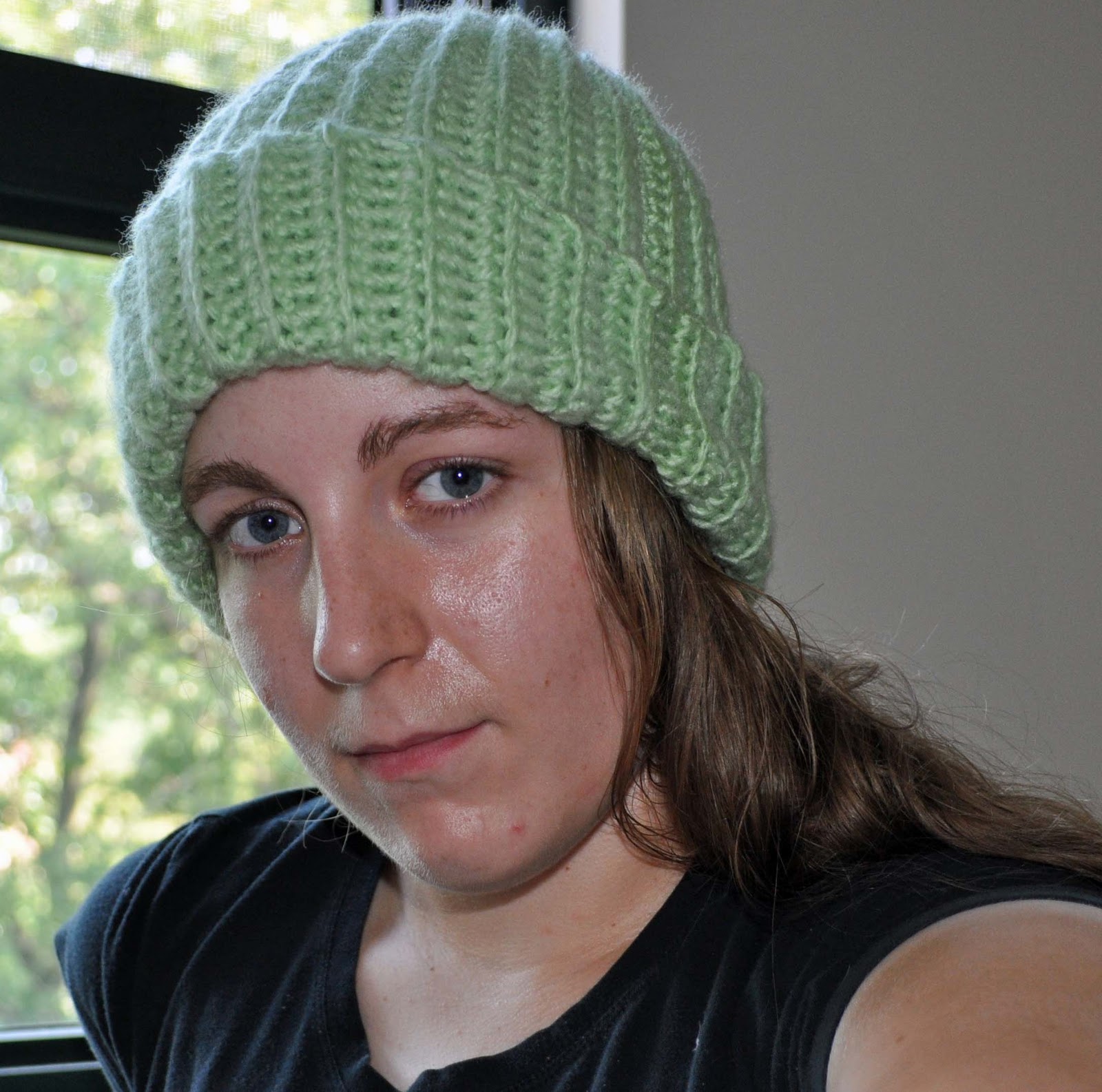 Ribbed Winter Hat A Girl and Her Yarn