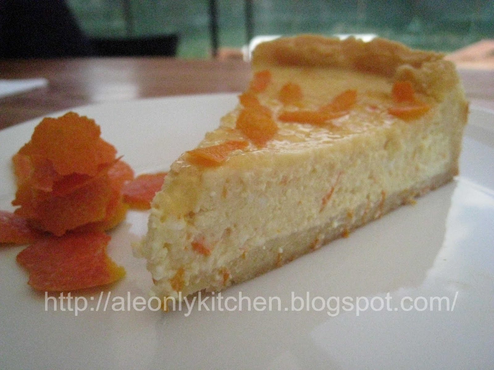 Ale Only Kitchen Cheesecake All Arancia