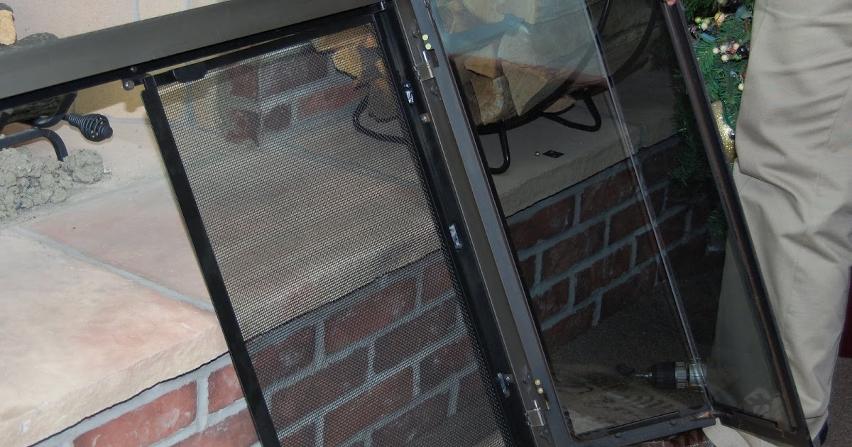Как заменить стекло в камине How To Install Fireplace Doors - Cool Product Critiques, Deals, and Buying Help 