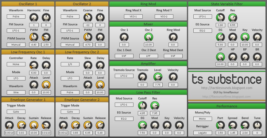 TS-Substance synthé virtuel gratuit