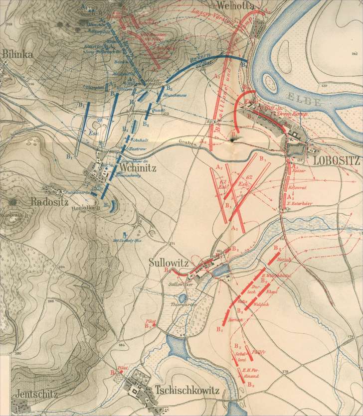 KEITH'S WARGAMING BLOG: Lobositz: It's A Town Of Two Halves KEITH'S WARGAMING BLOG: Lobositz: It's A Town Of Two Halves