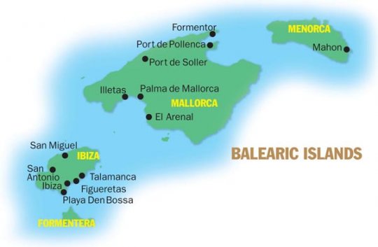 Spainbalearicisles Map 3 