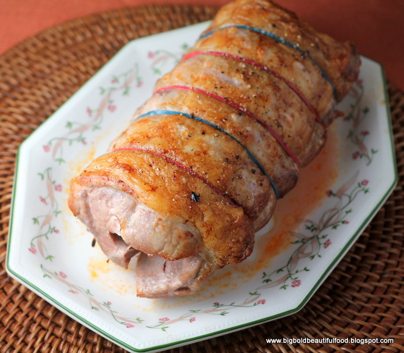 Big, Bold, Beautiful Food Roast Pork Loin with Linguisa