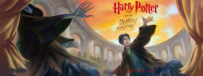Harry Potter and the Deathly Hallows poster from Borders
