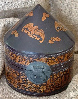 Chinese hat box