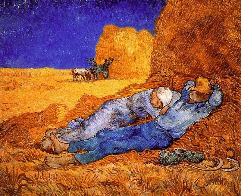 Vericuetos del ánimo · La siesta Van Gogh Vericuetos del ánimo · La siesta Van Gogh