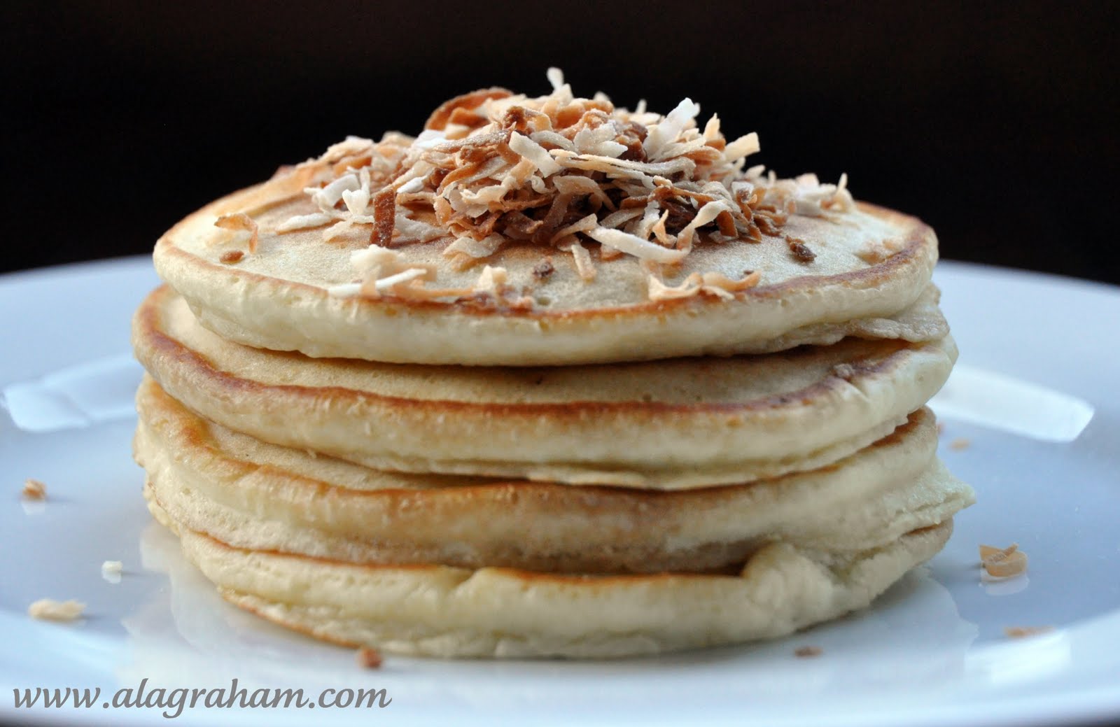 A LA GRAHAM COCONUT PANCAKES