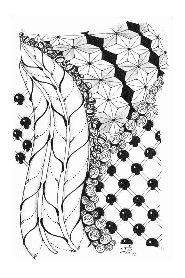 Zentangle - Time To Tangle: July 2010
