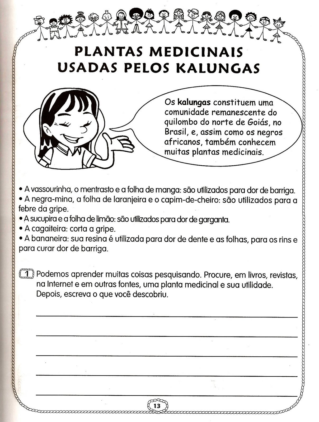 Atividades Sobre Diversidade Cultural Brasileira Com Gabarito