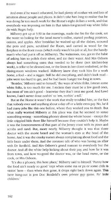 What is the setting of the short story berry image