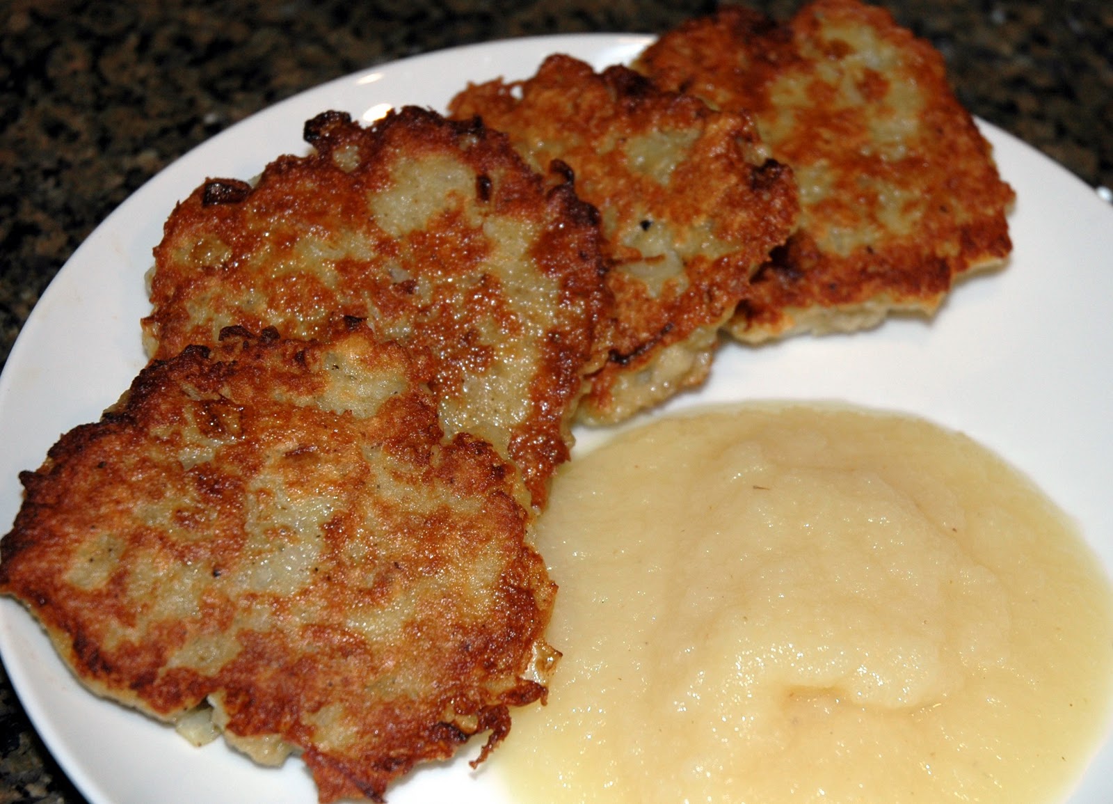 Smart Cooking Potato Pancakes Applesauce anda mystery