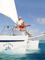 Charter catamaran TRUE NORTH in the Caribbean with ParadiseConnections.com