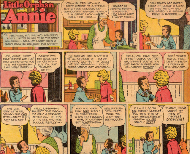 Little orphan Annie comics!