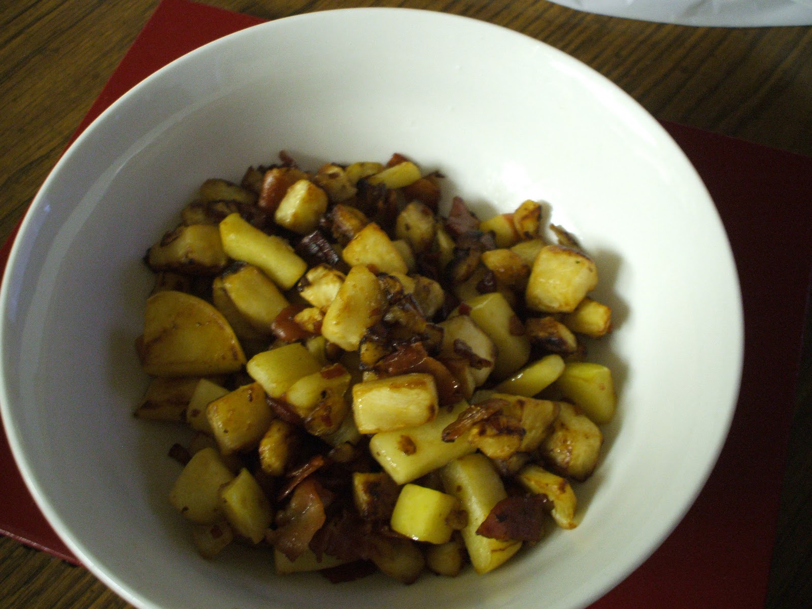 Spicy Paleo Sweet & Savory Celery Root Hash