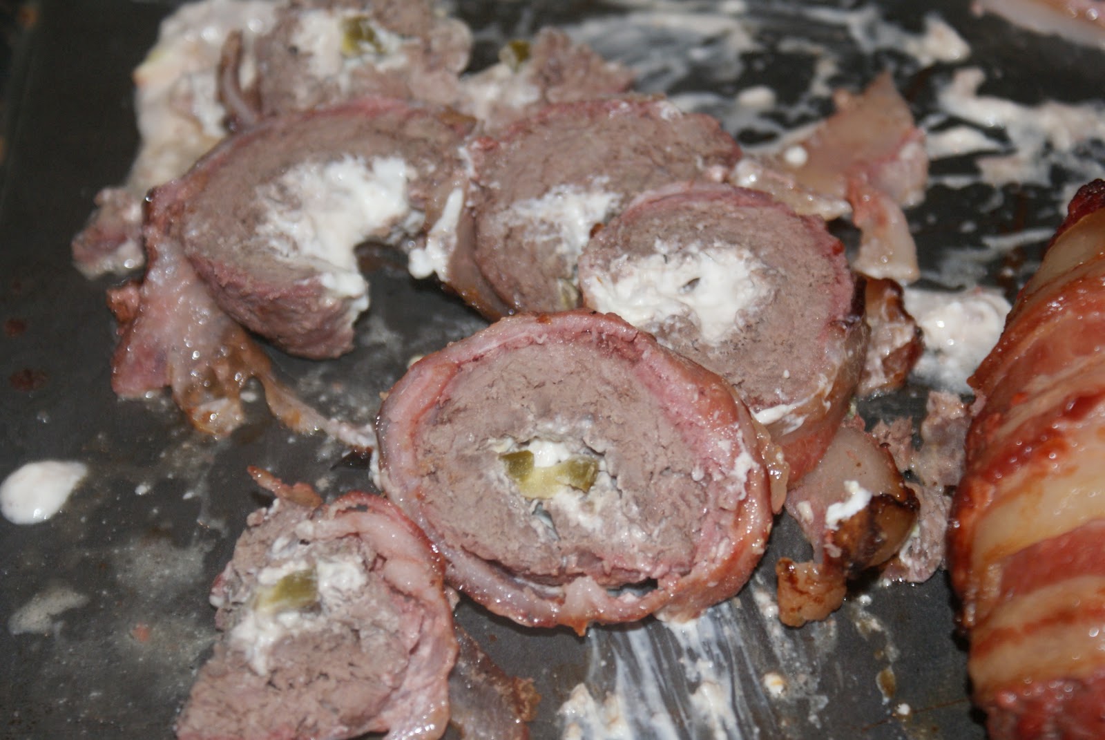 Wild and Gamey Jalapenos and Cream Cheese "Venison" Cube Steak RollUps