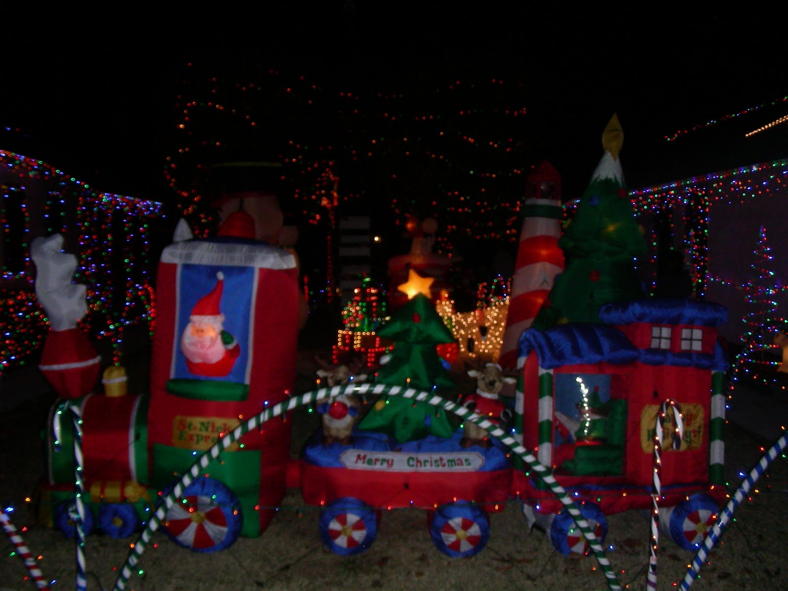Christmas Displays in Holly Hill Florida Christmas Photos