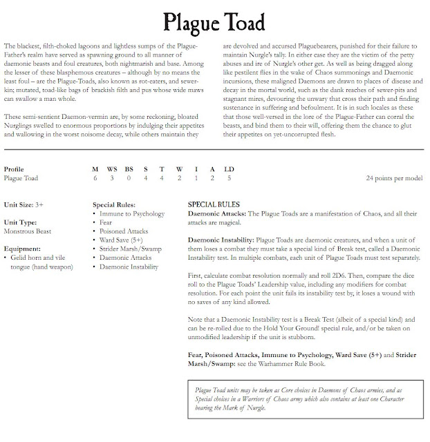 Nurgle Toad Profile image