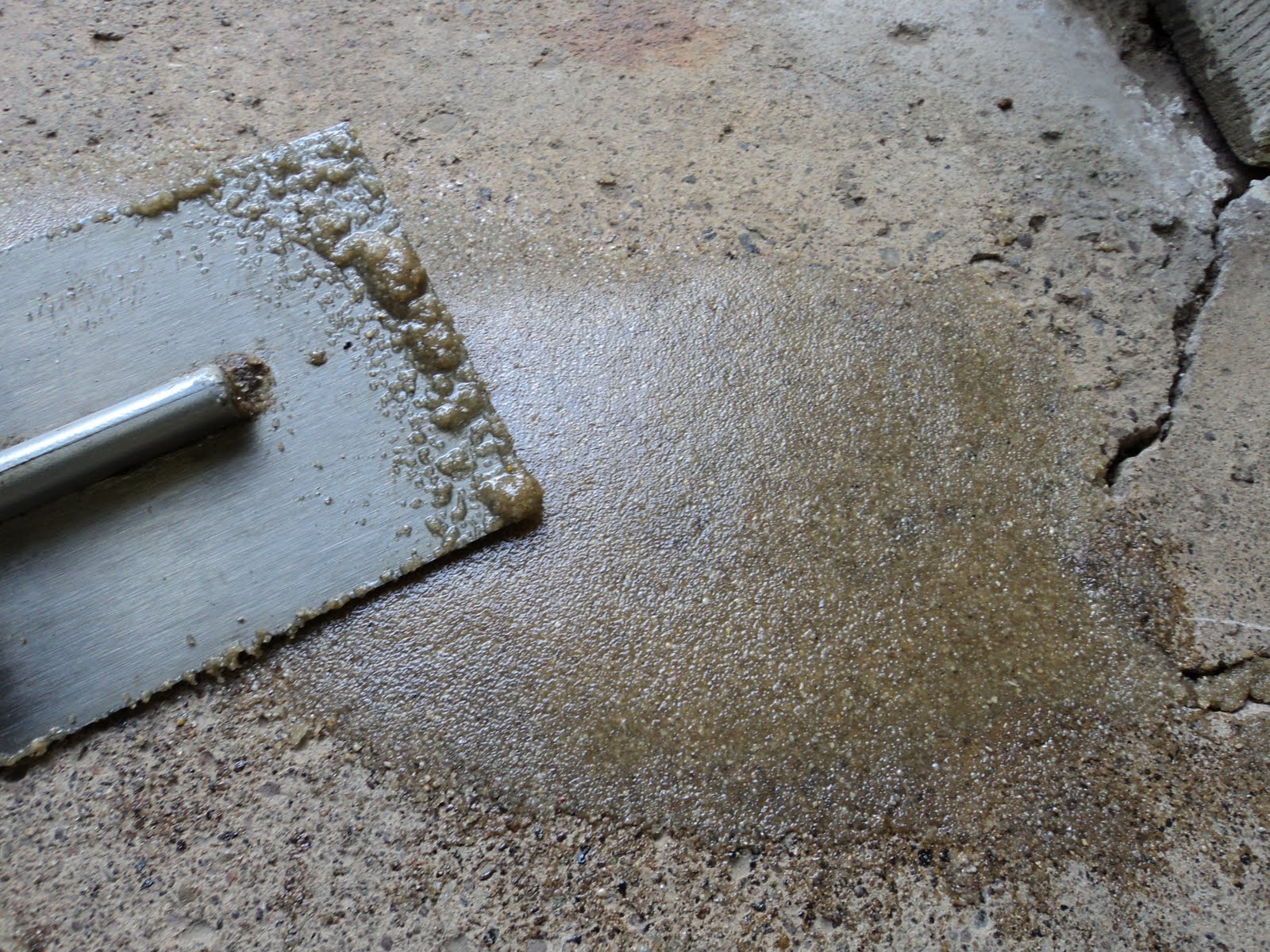 Legacy Industrial's Blog Site Concrete Floor Repair using epoxy patch