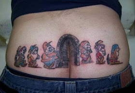Crazy Butt Tattoos
