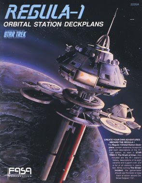 FASA Trek RPG Regula I Orbital Station Deckplans