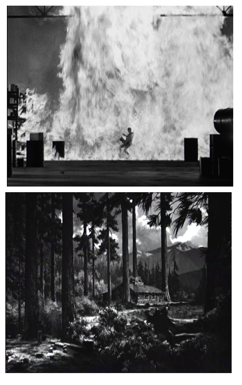 Matte Shot a tribute to Golden Era special fx SABOTEUR a showcase