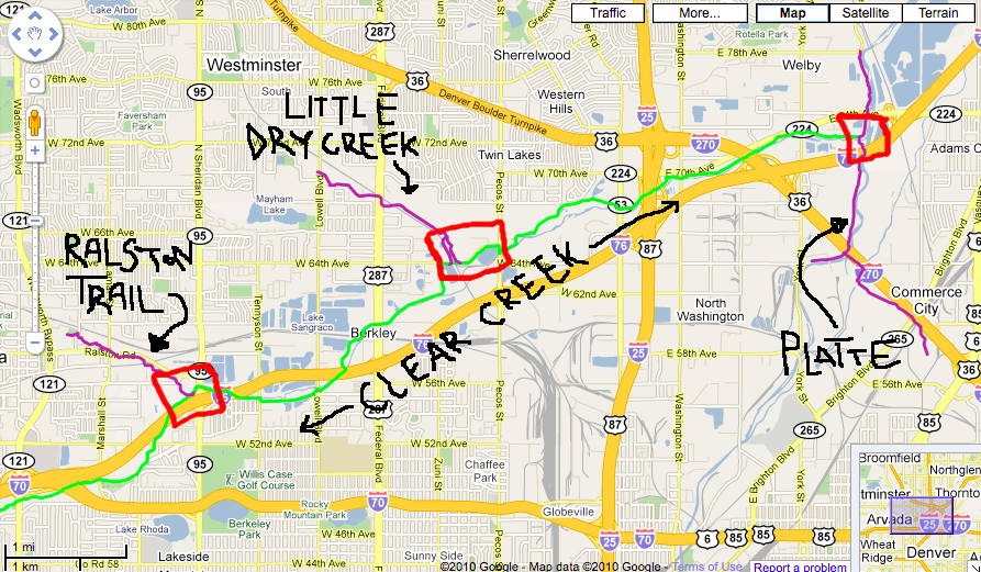 Pirate On Two Wheels Clear Creek - Clearcreek Overview 