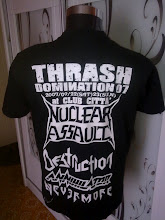 THRASH DOMINATION 07 THRASH METAL BAND SHIRT- NUCLEAR ASSAULT,DESTRUCTION,ANNIHILATOR,N NEVERMORE 2