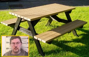 Man Having Sex With Picnic Table 67
