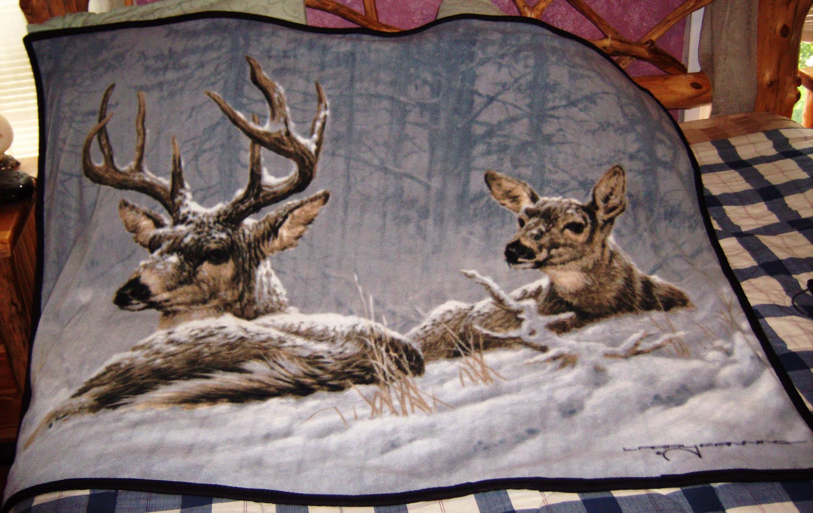 Gina'sCustomCreations Winter Deer