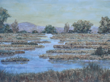 "Delta Wetlands" 24" x 36"